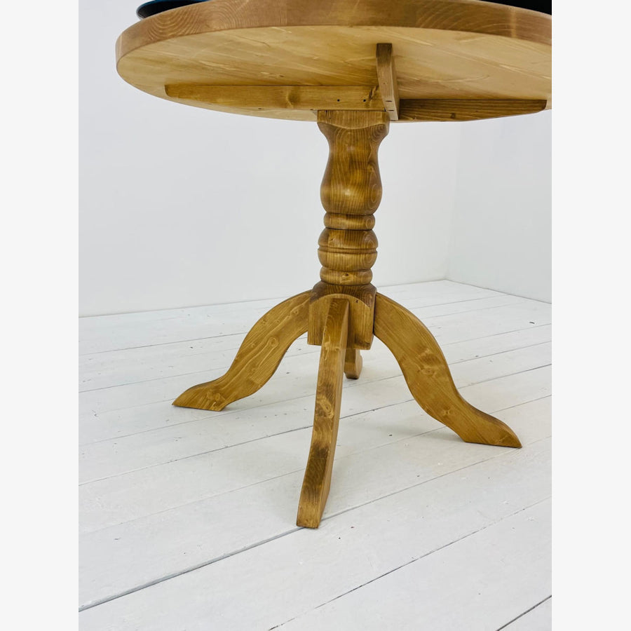 3' Pine Pedestal Table