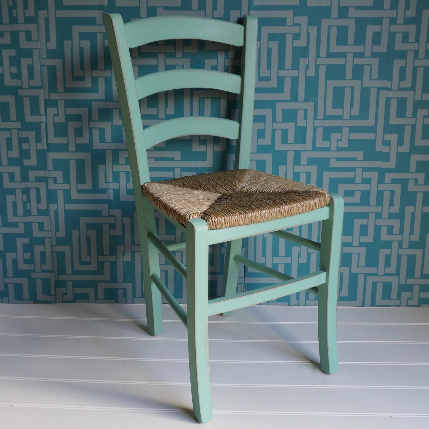 painted Italian bistro chair