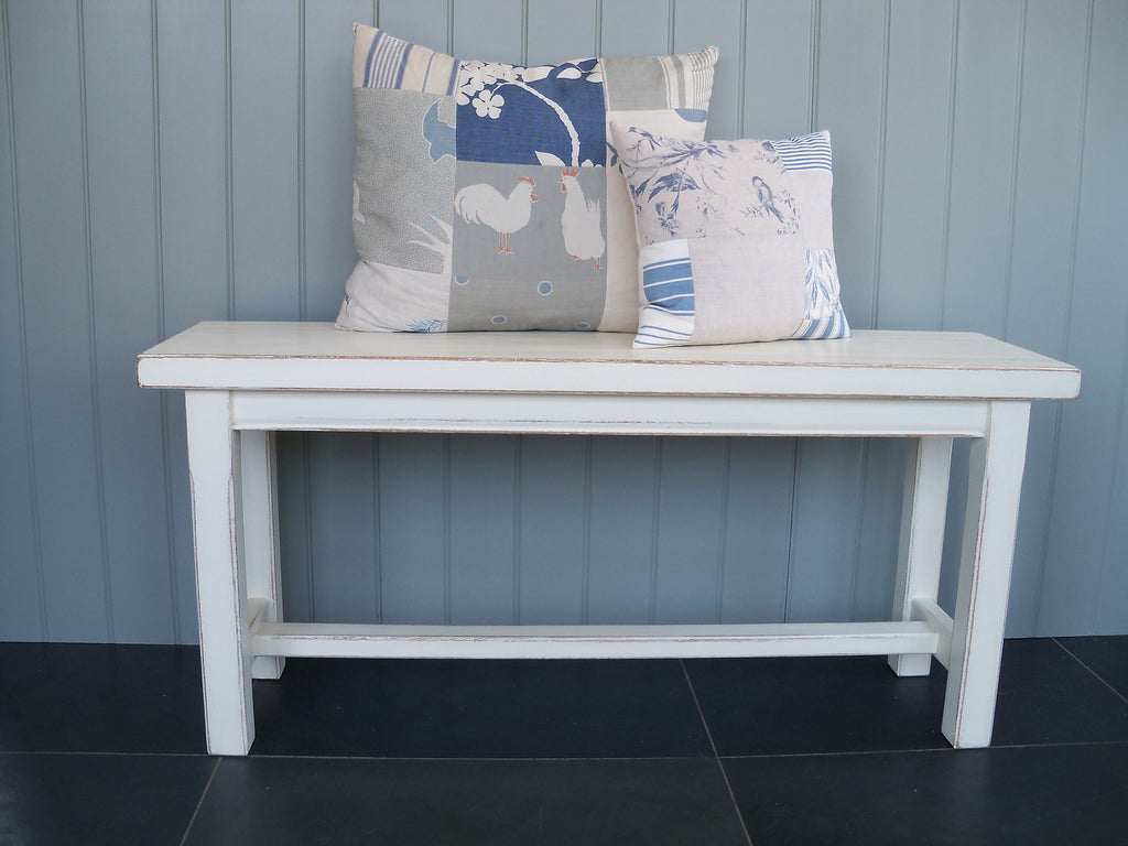 painted dining bench seat