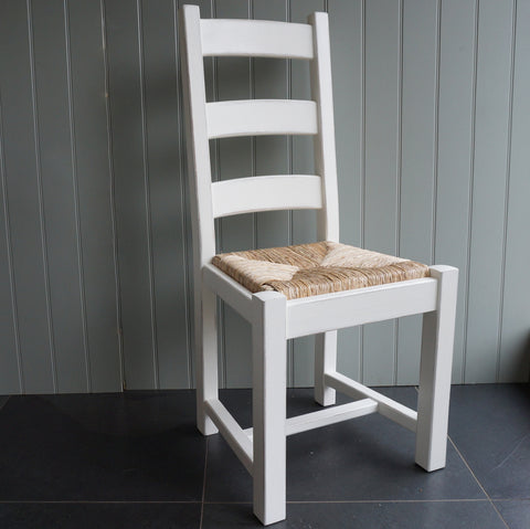 painted ladder back dining chair