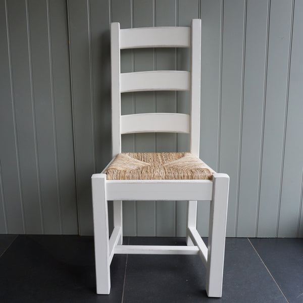 painted ladder back dining chair