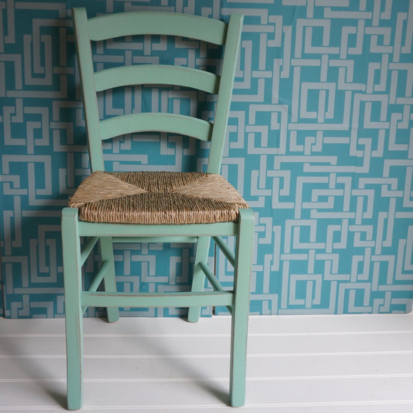 painted Italian bistro chair